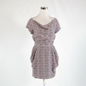 Mauve purple BCBGENERATION cap sleeve dress S